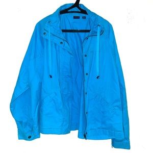 blue jacket